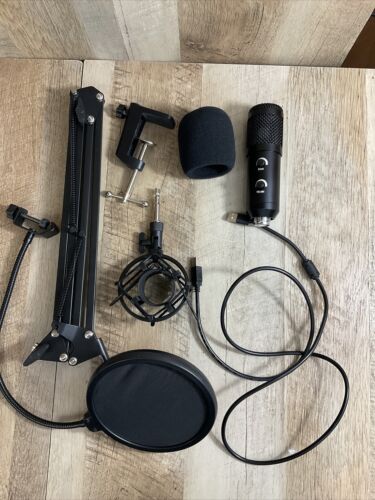 TrophyRak Upgraded USB Microphone for Computer Mic Gaming Podcast Live Streaming (6922763239607)